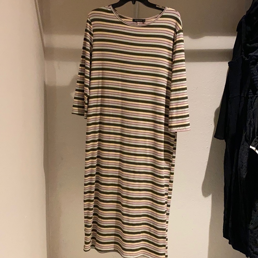 Nuggles Striped Dress